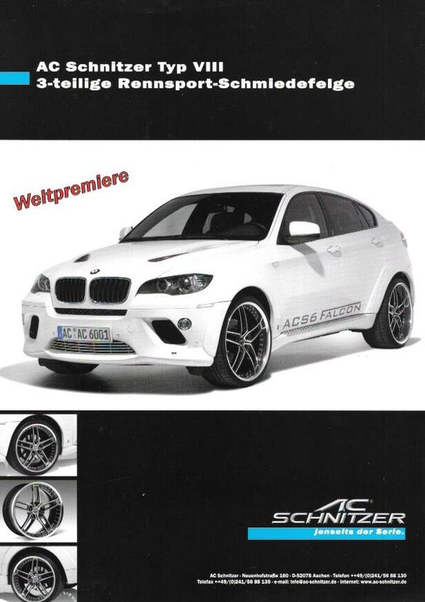 AC Schnitzer Typ VIII (X5, X6, 7) - 2009/D