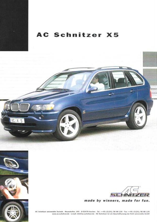 AC Schnitzer BMW X5 E53 - ?/D/EN