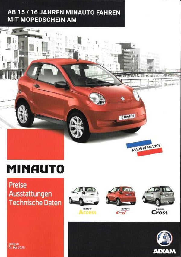 Aixam - 2020/D - Minauto. Preise, Ausstattungen, Technische Daten