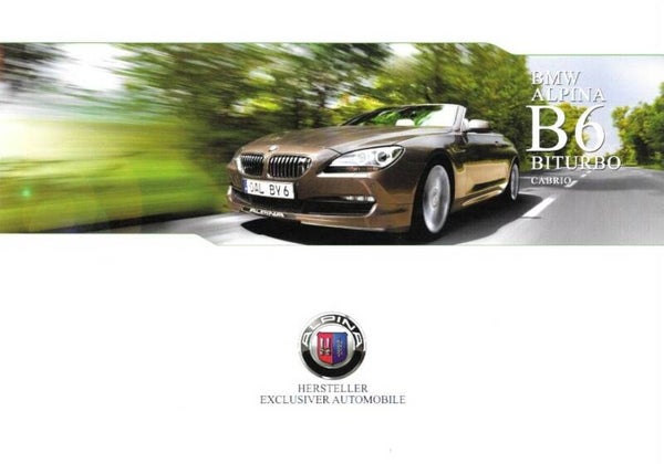 Alpina - 2011/D - B6 Biturbo Cabrio