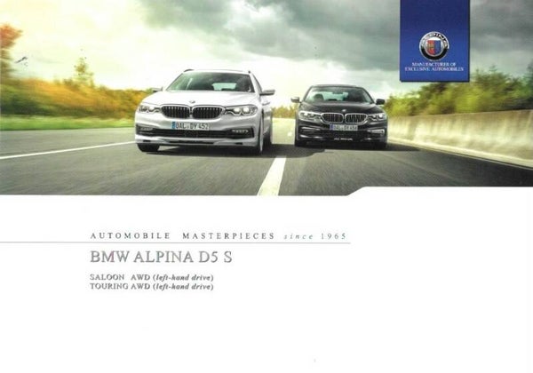 Alpina - 2017/EN - D5 S Saloon/Touring AWD (left-hand drive)