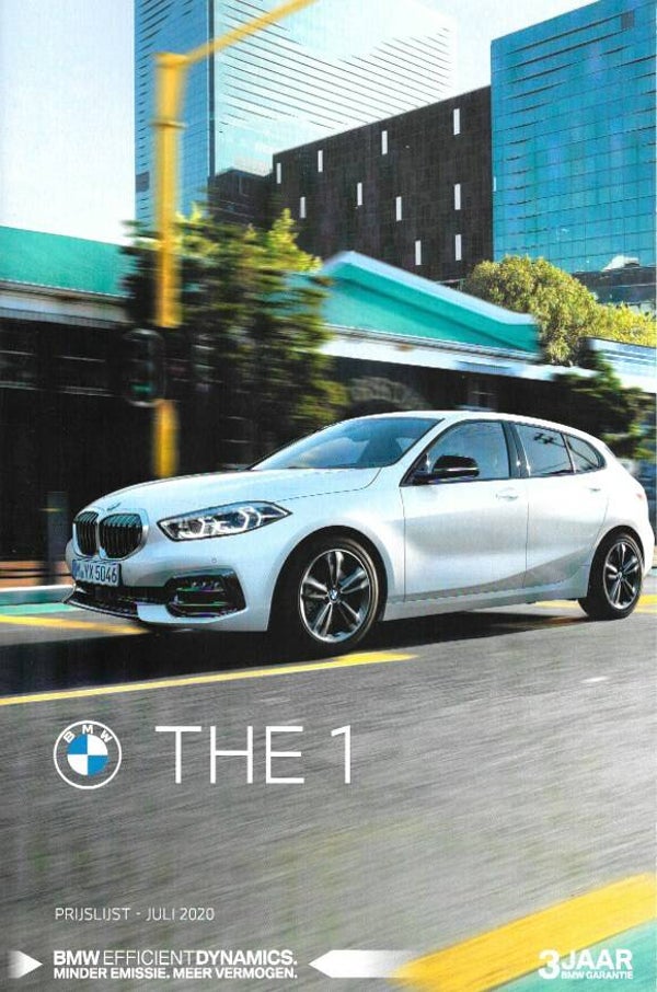 BMW 1 F40 - 2021/NL - Prijslijst Juli 2021