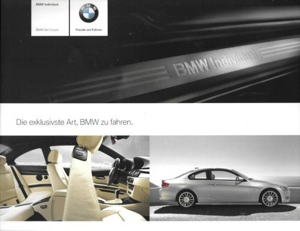 BMW 3 E92 - 2009/D - Individual. BMW 3er Coupé
