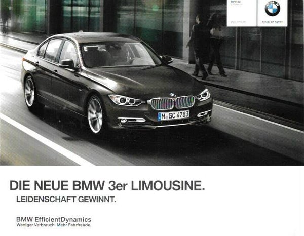 BMW 3 E90 - 2011/D - Die neue BMW 3er Limousine (INTROBROCHURE)