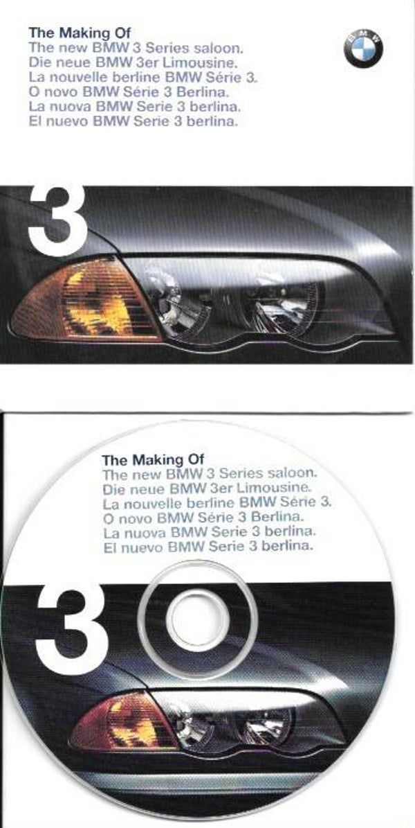BMW 3 E46 - 1998/D/EN/F/I/SP - The making of the new BMW 3 Series saloon (CD)