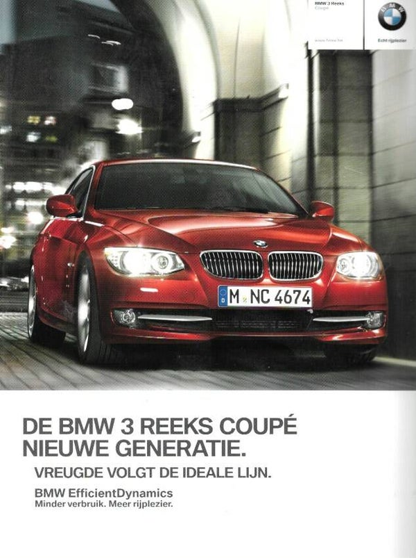 BMW 3 E92 - 2011/BE - De BMW 3 reeks Coupé nieuwe generatie