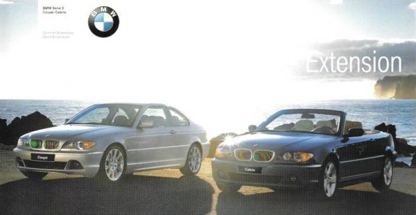 BMW 3 E46 - 2003/CH - Coupé/Cabrio Comfort Extension/Sport Extension