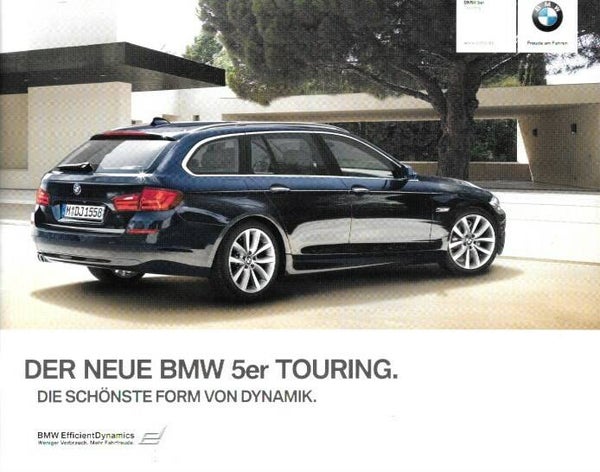 BMW 5 F11 - 2010/D - Der neue BMW 5er Touring (INTROBROCHURE)