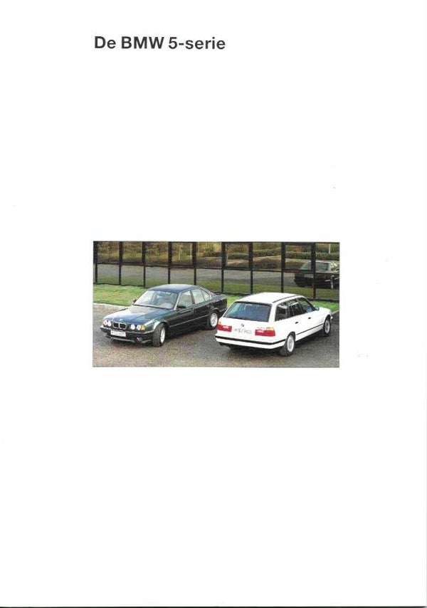 BMW 5 E34 - 1994/NL - De BMW 5-serie (+prijslijst)