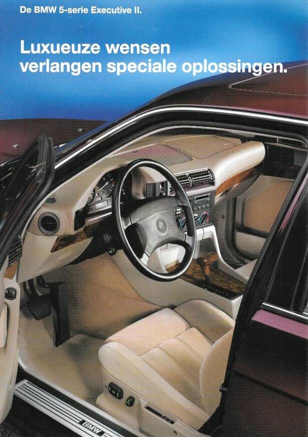 BMW 5 E34 - 1993/NL - De BMW 5-serie Executive II