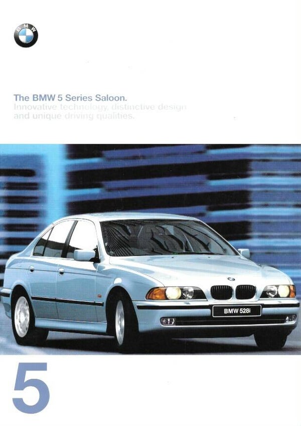 BMW 5 E39 - 1997/GB - The BMW 5 Series Saloon.