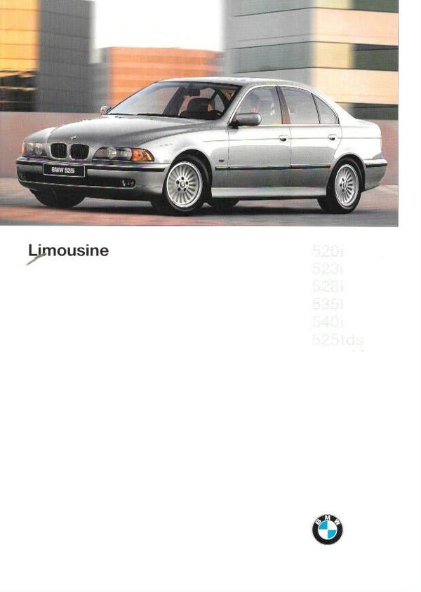 BMW 5 E39 - 1996/D - Limousine - 520i, 523i, 528i, 535i, 540i, 525tds