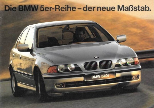 BMW 5 E39 - 1996/D - Die BMW 5er-Reihe - der neue Massstab.
