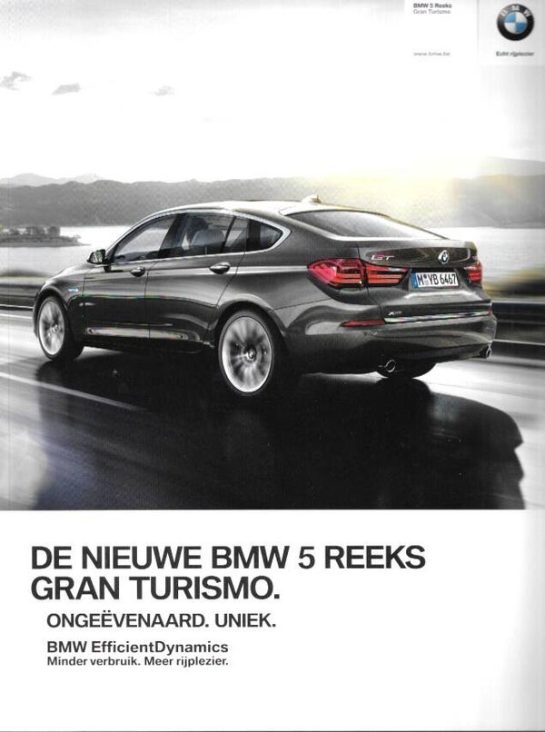 BMW 5 F07 - 2011/B - De nieuwe BMW 5 reeks Gran Turismo.