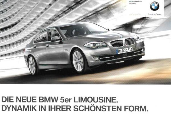BMW 5 F10 - 2010/D - Die neue BMW 5er Limousine