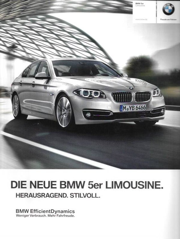 BMW 5 F10 - 2013/D - Die neue BMW 5e Limousine.