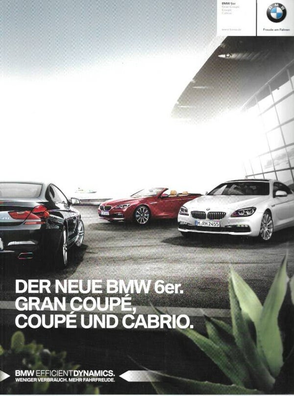 BMW 6 F06/12/13 - 2015/NL - BMW Gran Coupé, Coupé und Cabrio