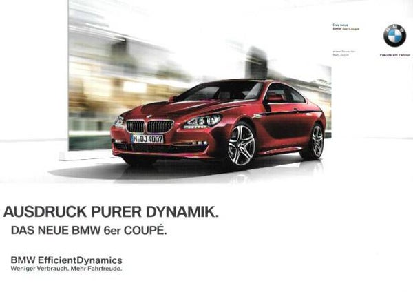 BMW 6 F13 - 2012/D - Das neue BMW 6er Coupé
