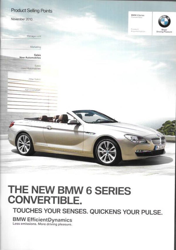 BMW 6 F12 - 2010/EN - BMW 6 Series Convertible - Product Argumentation