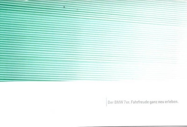 BMW 7 E65/E66 - 2001/D - Die BMW 7er. Fahrfreude ganz neu erleben. - introductiebrochure