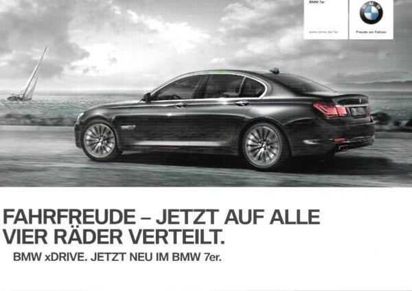 BMW 7 F01/F02 - 2011/D - BMW xDrive. Jetzt neu im BMW 7er