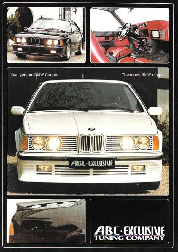 BMW ABC Exclusive - ca. 1980/D/EN - BMW E24