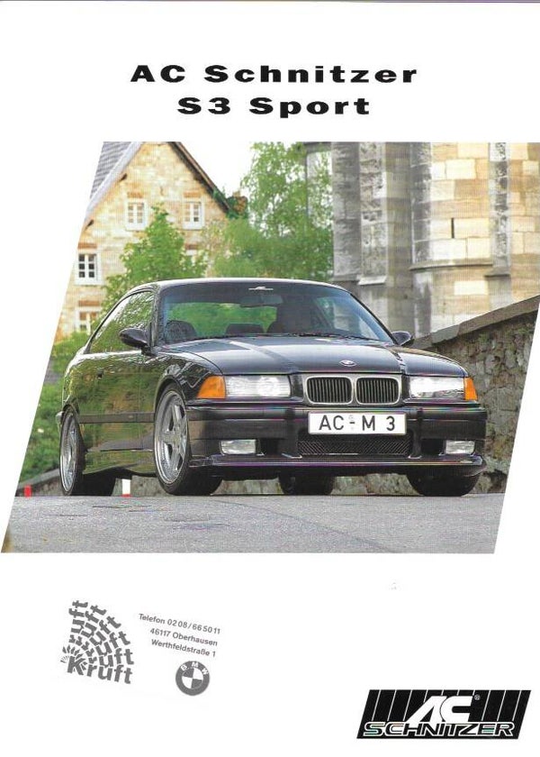 AC Schnitzer S3 E36 Sport - ?/D