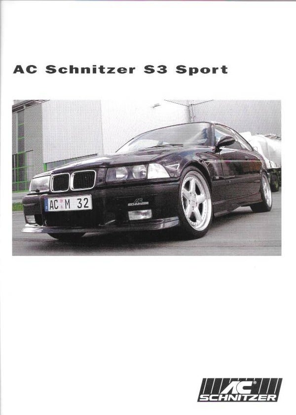 AC Schnitzer S3 E36 Sport - 1997/D (incl. cabrio)