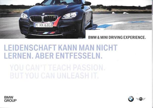 BMW - Driving Experience - ca. 2010/D/EN - BMW & Mini