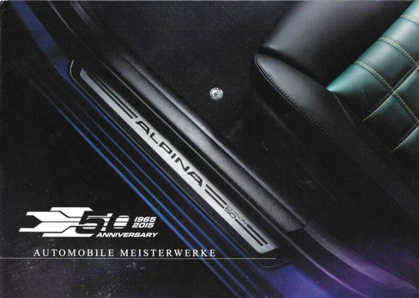 Alpina - 2015/D - B6 / B5 Biturbo 50 Anniversary Edition