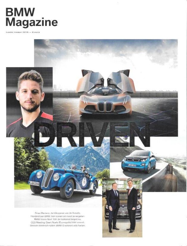BMW - magazine Driven - 2016/B lente/zomer