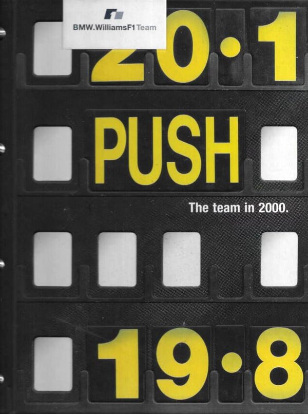 BMW - algemeen - Williams F1 Team - The team in 2000.