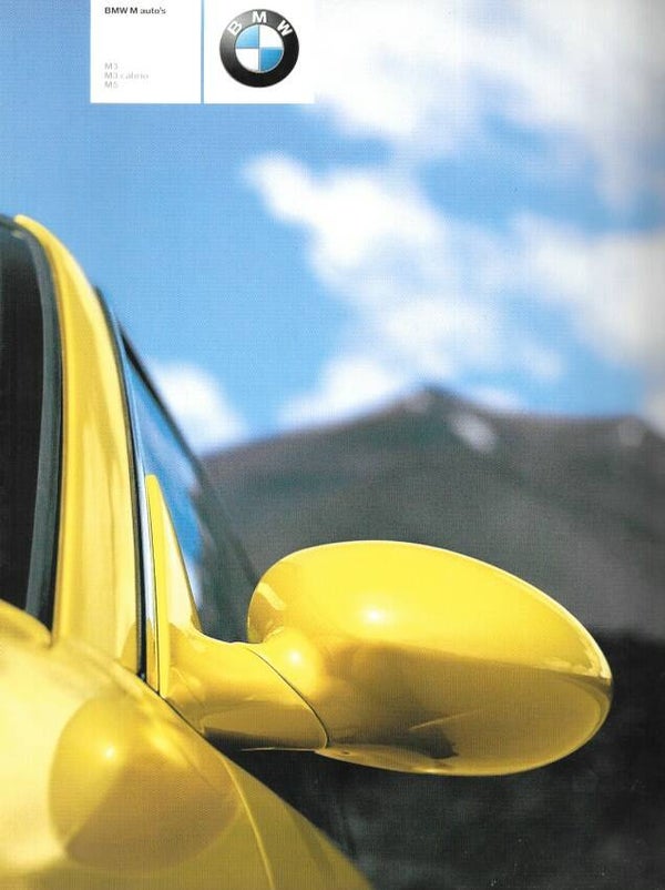 BMW M - 2002/BE - BMW M auto's - M3, M3 cabrio, M5