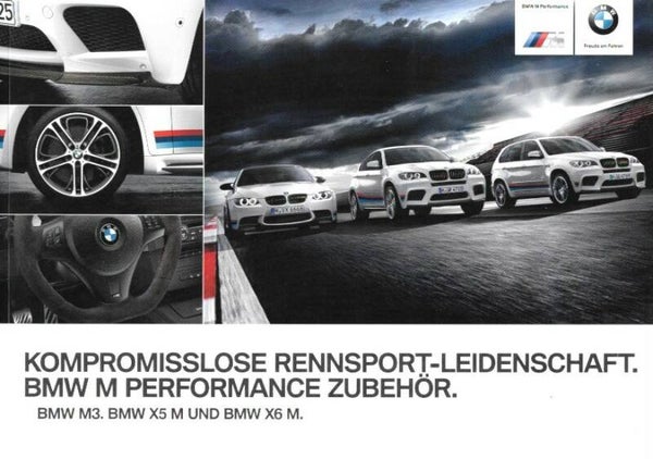 BMW M Performance - 2013/D - M3, X5 M, X6 M, 1, 3, 5 - Performance Zubehör