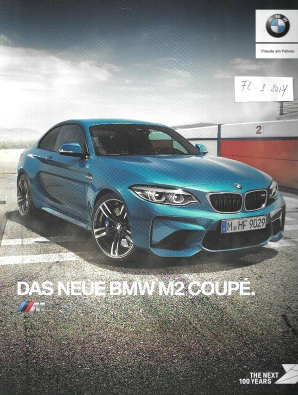 BMW M2 F22 - 2017/D - Das neue BMW M2 Coupé.