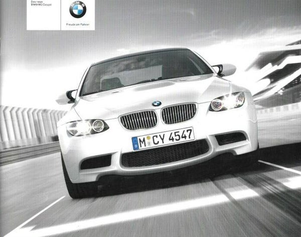 BMW M3 E92 - 2007/D - Das neue BMW M3 Coupé (INTROBROCHURE)