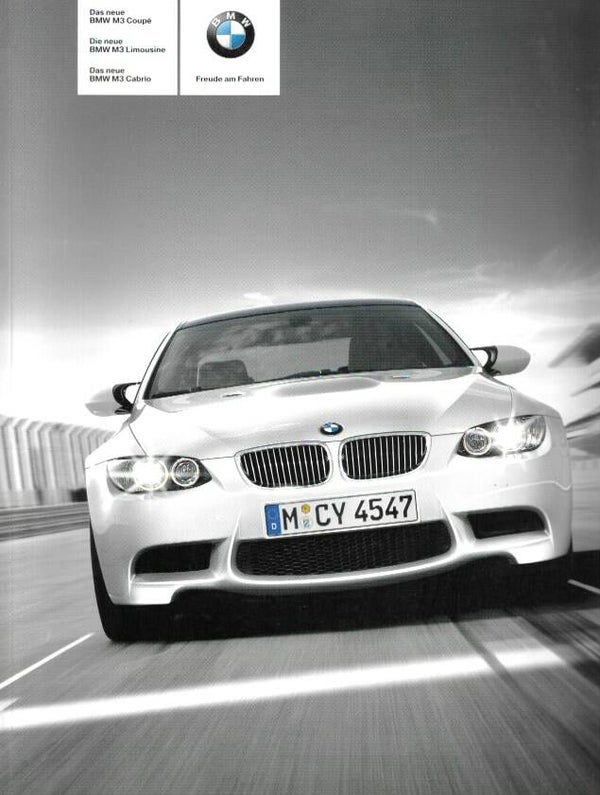 BMW M3 E90/92/93 - 2008/D - Das neue BMW M3 Coupé / Limousine / Cabrio