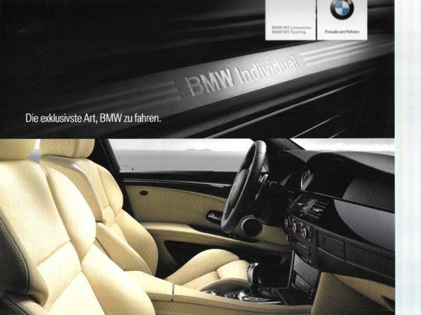 BMW M5 E60/61 - 2007/D - BMW M5 Limousine / Touring Individual
