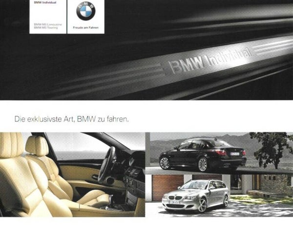 BMW M5 E60/E61 - 2009/D - Limousine, Touring Individual