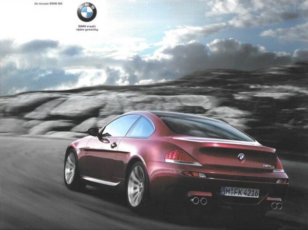 BMW M6 E63 - 2005/NL - De nieuwe BMW M6