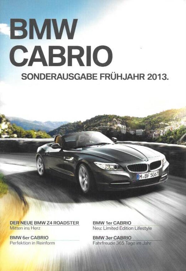 BMW - Magazin 2013/D - BMW Cabrio Sonderausgabe Frühjahr 2013