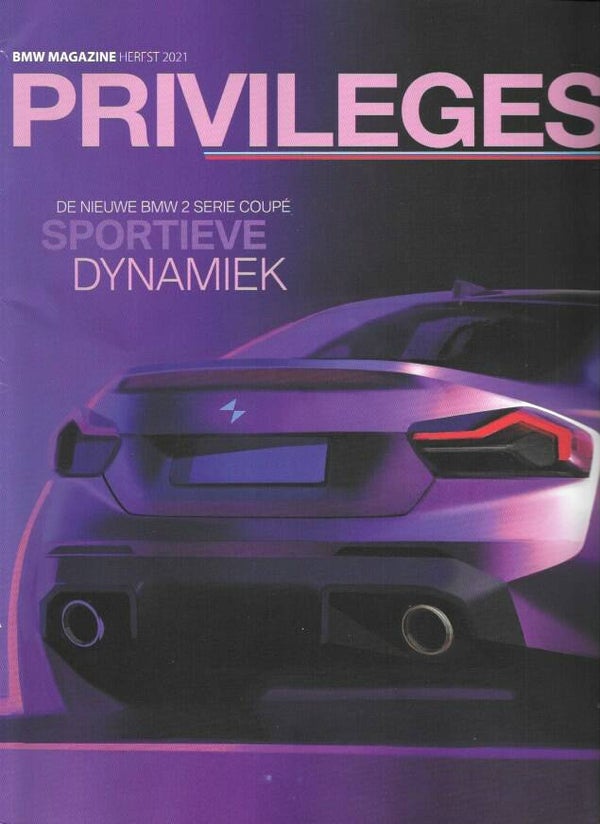 BMW - magazine Privileges 2021 Herfst