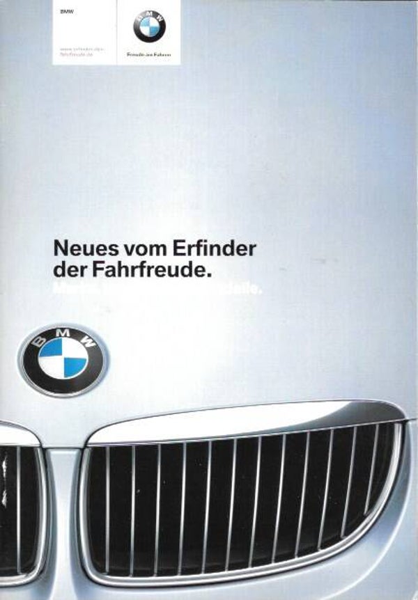 BMW - techniek 2006/D - Neues vom Erfinder der Fahrfreude
