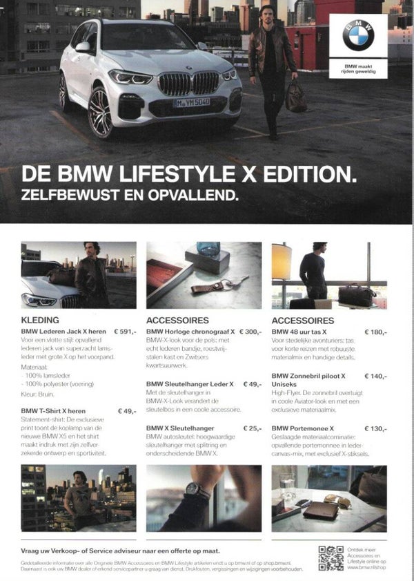 BMW - accessoires 2020/NL - X
