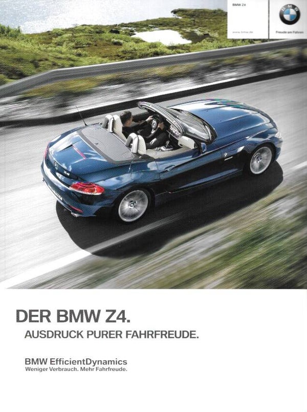 BMW Z4 E89 - 2011/D - Der BMW Z4. Ausdruck purer Fahrfreude.