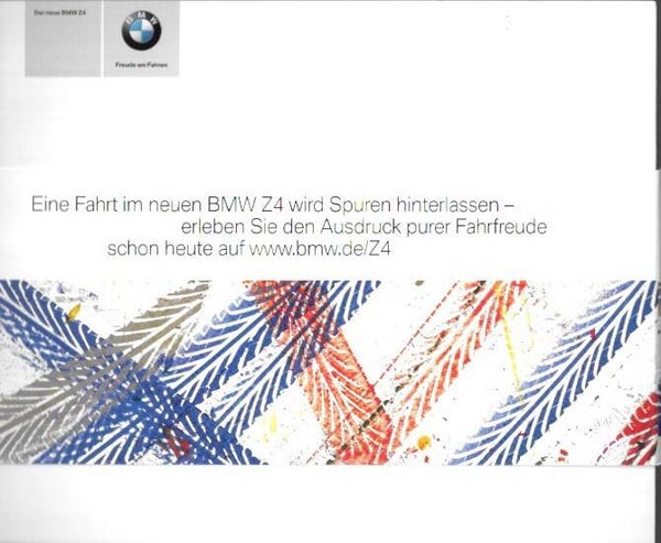 BMW Z4 E89 - 2008/D - Der neue BMW Z4.