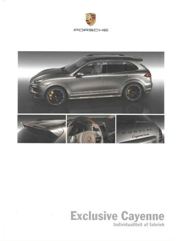 Porsche Cayenne - 2011/NL - Exclusive Cayenne. Individualiteit af fabriek