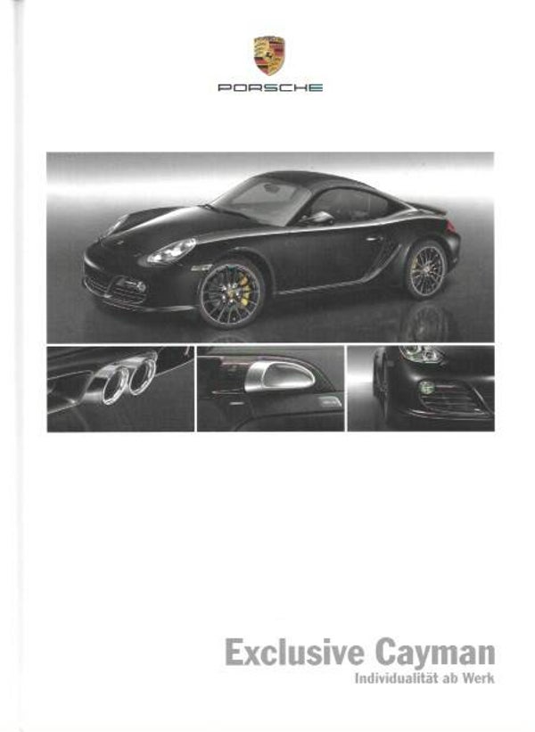 Porsche 718 Cayman - 2008/D - Individualität ab Werk
