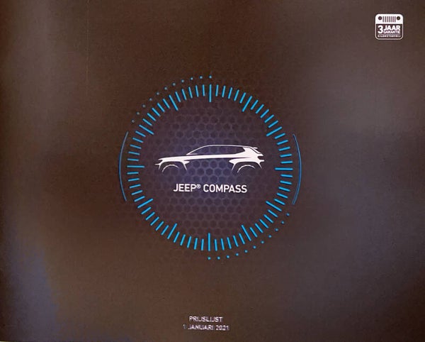 Jeep Compass - Prijslijlst/brochure 1 januari 2021