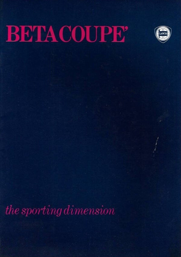 Lancia Beta Coupé (EN)